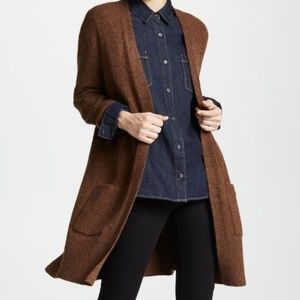 Madewell Kent Open Long Cardigan Sweater